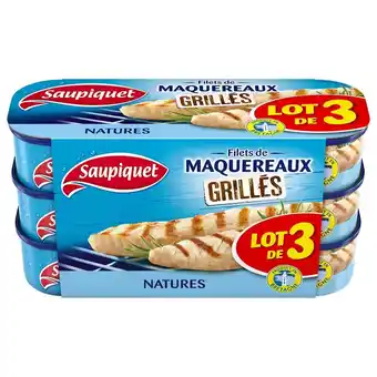 Auchan Filets de maquereaux grillés saupiquet offre