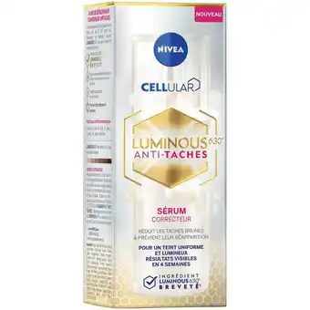 Auchan Soin visage anti-tâche nivea cellular offre