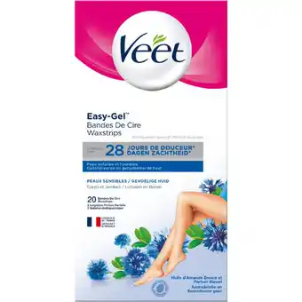 Bandes de cire froide veet
