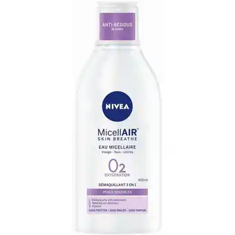 Auchan Eau micellaire nivea offre