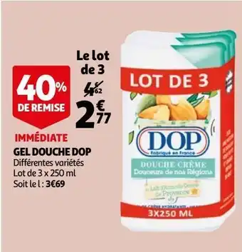 Auchan Gel douche dop offre