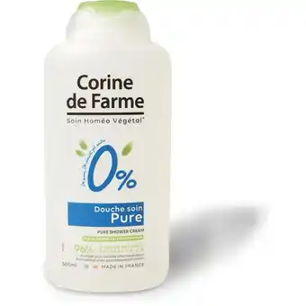 Auchan Gel douche corine de farme offre