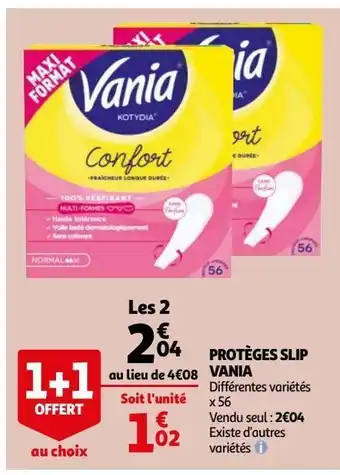 Auchan Protèges slip vania offre