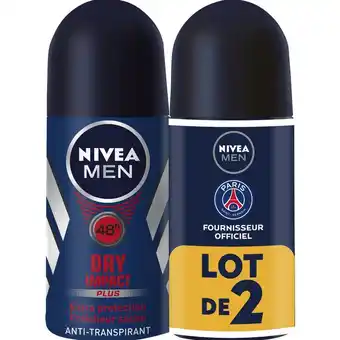 Auchan Déodorant bille nivea men offre