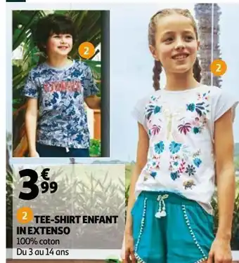 Tee-shirt enfant in extenso