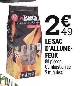 Centrakor Le Sac d'Allume-Feux offre