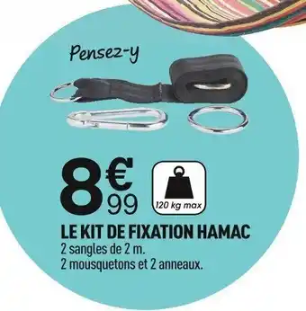 Centrakor Le Kit de Fixation Hamac offre