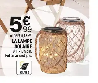 Centrakor La Lampe Solaire offre