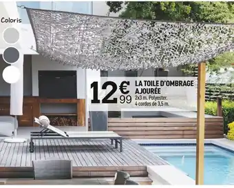 Centrakor La Toile d'Ombrage Ajourée offre