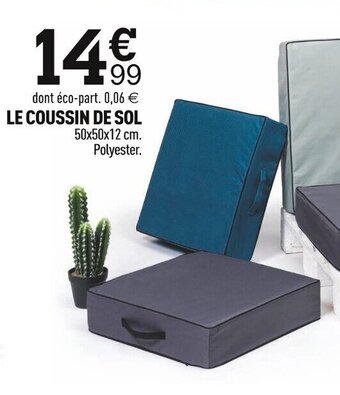 Centrakor Le Coussin de Sol offre
