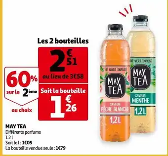Auchan May tea offre
