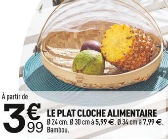 Centrakor Le plat cloche alimentaire offre