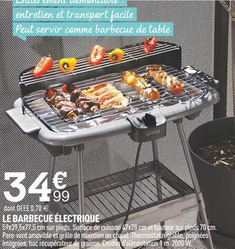 Centrakor Le barbecue électrique offre
