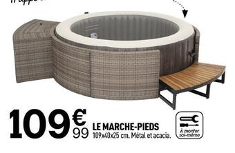Le marche-pieds