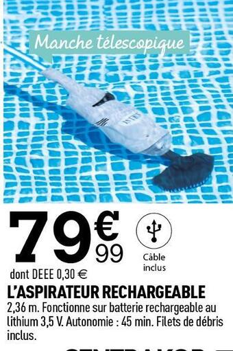 Centrakor L'aspirateur rechargeable offre
