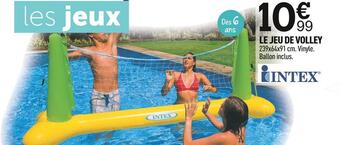 Centrakor Intex le jeu de volley offre