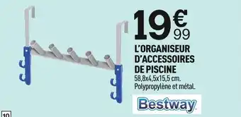 Centrakor Bestway l’organiseur d’accessoires de piscine offre