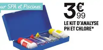 Centrakor Le kit d’analyse ph et chlore offre