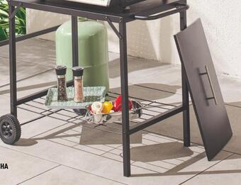 Centrakor La desserte pour barbecue ou plancha offre