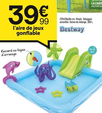 Centrakor L’aire de jeux gonflable offre