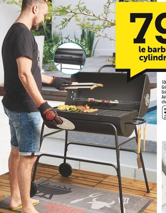 Centrakor Le barbecue cylindrique offre