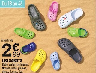 Centrakor Les sabots offre