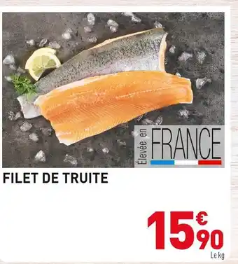 Grand Frais Filet de truite offre
