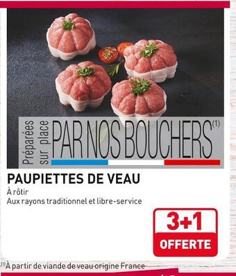 Grand Frais Paupiettes de veau offre