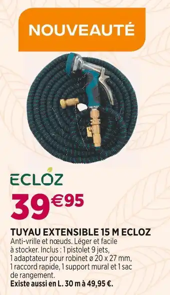 Delbard Ecloz tuyau extensible 15 m offre
