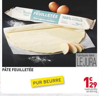 Grand Frais Pâte feuilletée offre