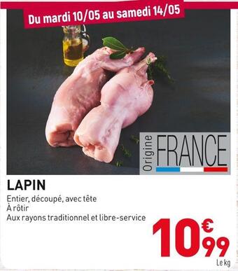 Grand Frais Lapin offre