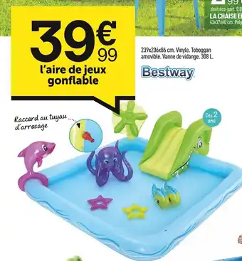 Centrakor Bestway l'aire de jeux gonflable offre