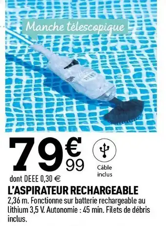 Centrakor L'aspirateur rechargeable offre