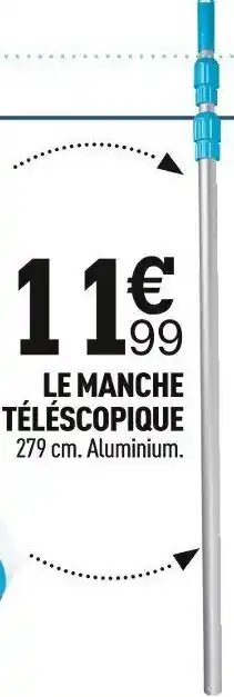 Centrakor Intex le manche téléscopique offre
