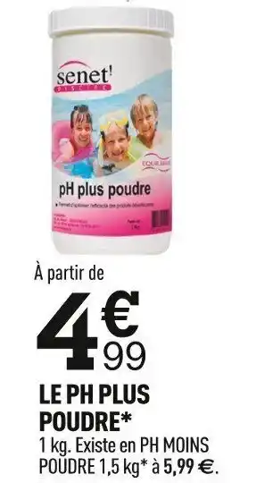Centrakor Senet le ph plus poudre offre