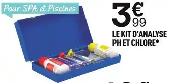 Centrakor Le kit d'analyse ph et chlore offre