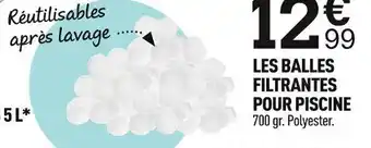 Centrakor Les balles filtrantes pour piscine offre