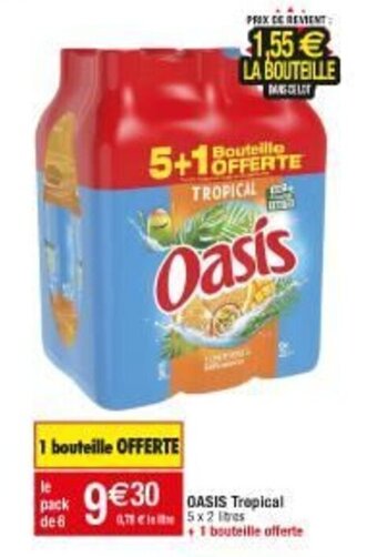 Migros OASIS tropical offre