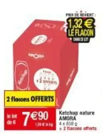 Migros Ketchup nature AMORA offre