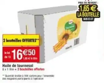 Huile de tournesol