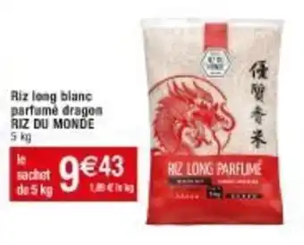 Riz long blanc parfumé dragon RIZ DU MONDE