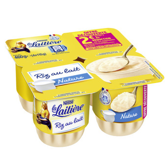 Auchan Supermarché Riz au lait la laitière offre