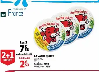 Auchan Supermarché La vache qui rit offre