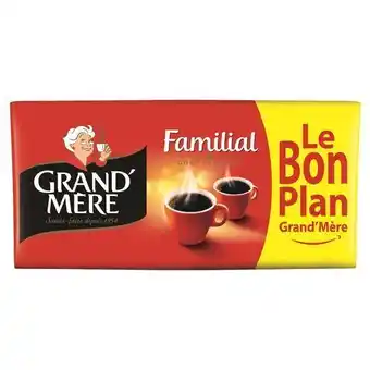 Auchan Supermarché Café moulu le bon plan grand-mère offre