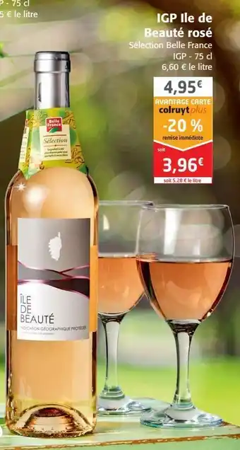 Colruyt Igp ile de beauté rosé offre