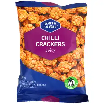 Action Chilli crackers snacks of the world spicy offre