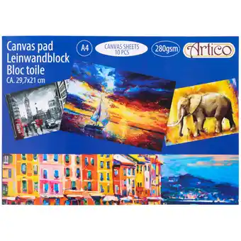 Action Bloc de toile artico offre