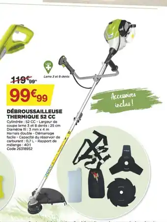 Débroussailleuse Thermique 52CC