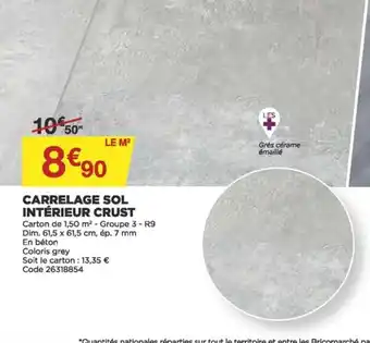 Carrelage 50L Intèrieur Crust