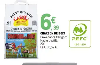 E.Leclerc Charbon de Bois offre